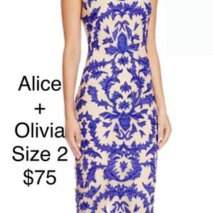 Alice + Olivia Size 2 Dress.